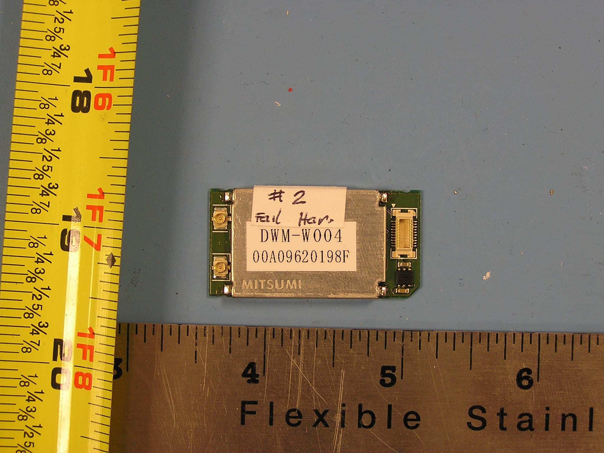 WiFi Module - FCC ID EW4DWMW004 - Mitsumi Electric Co Ltd