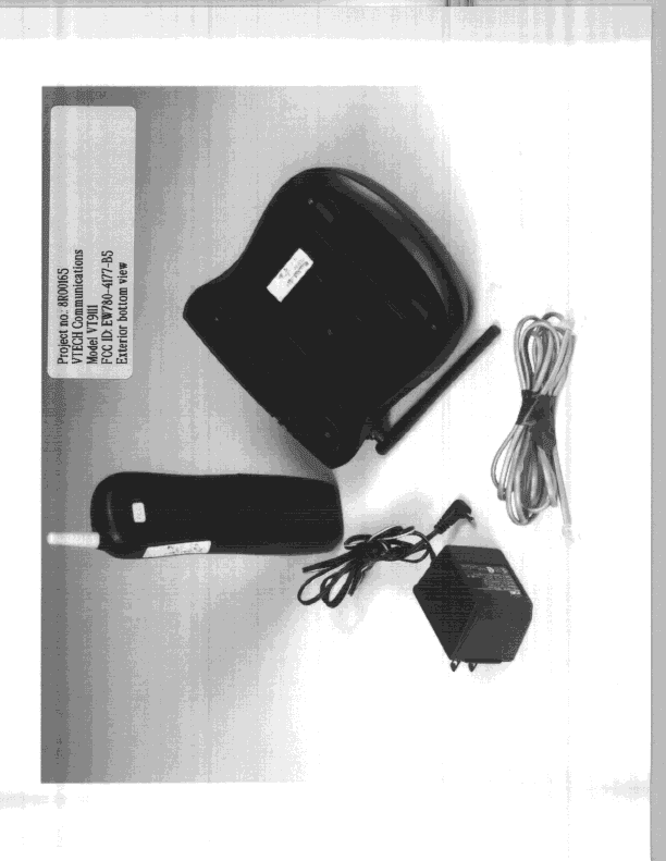 Cordless Telephone - FCC ID EW780-4177-B5 - VTech Telecommunications Ltd (2)