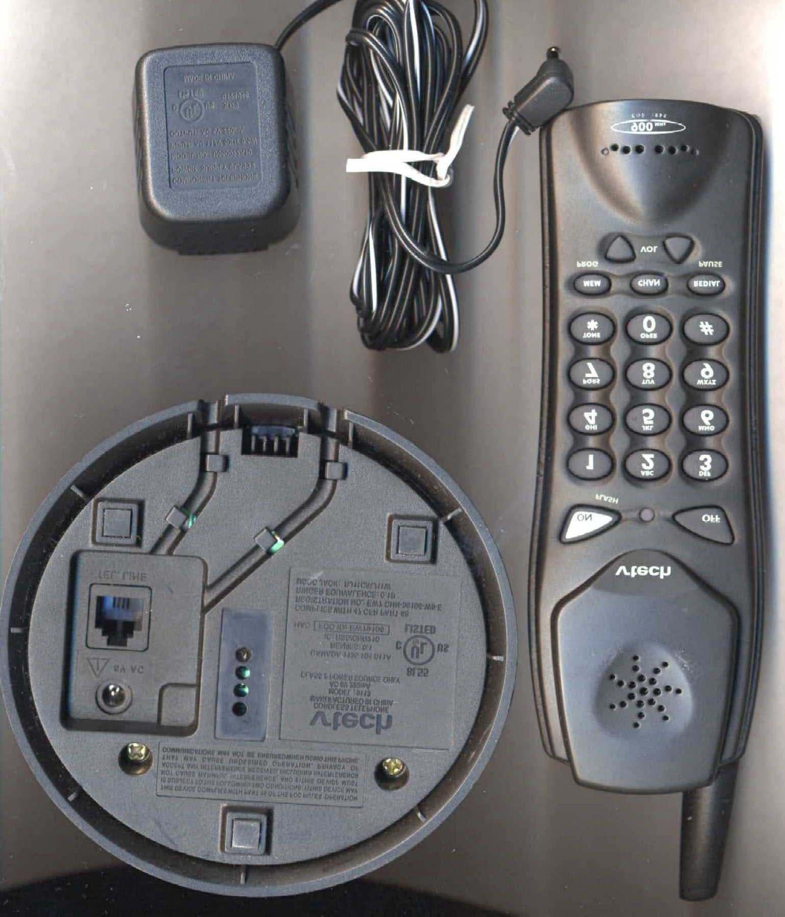 900 MHz Cordless Telephone System - FCC ID EW780-5214-12 - VTech Telecommunications Ltd