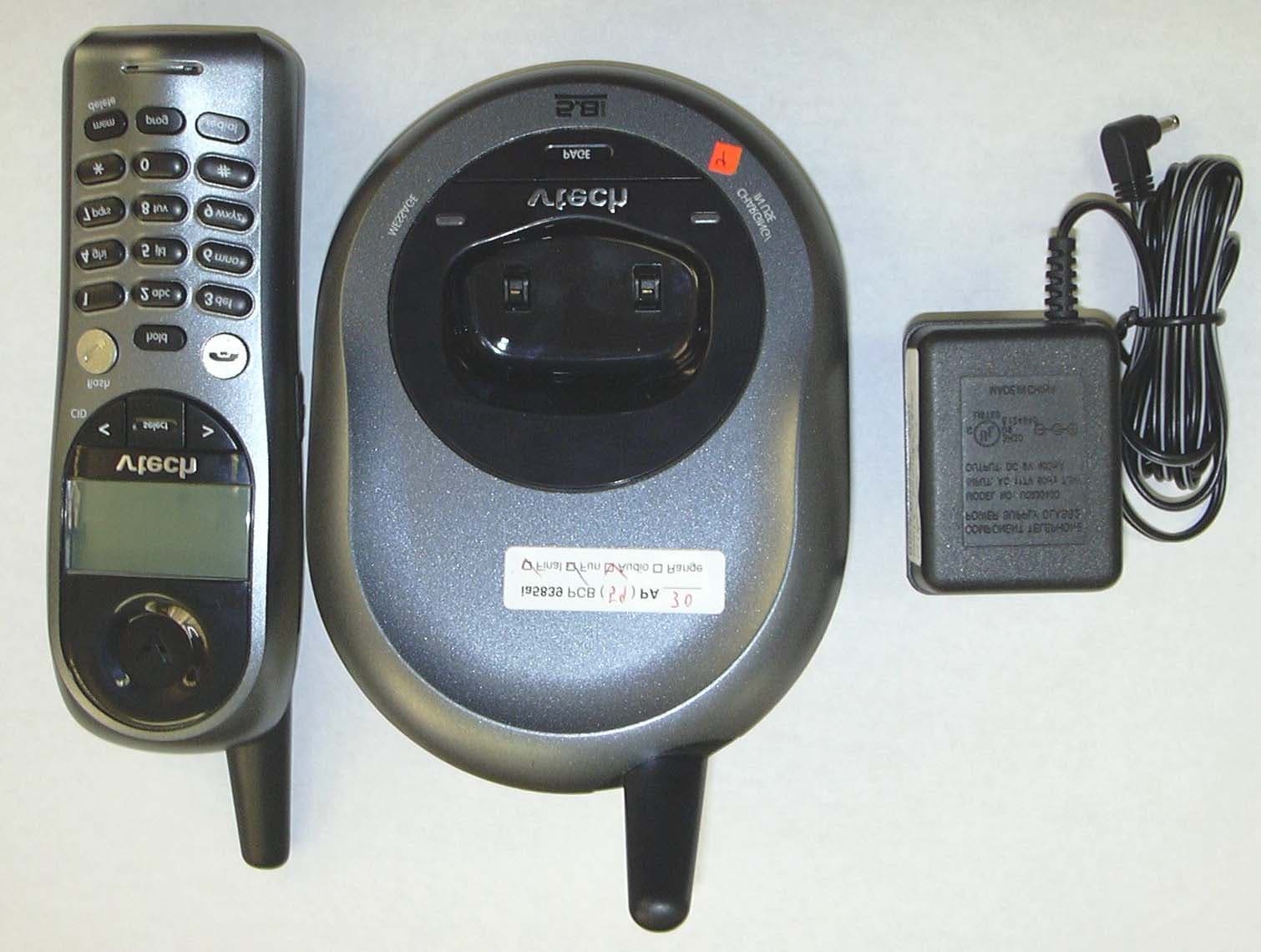 Vtech 5829 & 5851 Handset - FCC ID EW780-5587-01 - VTech Telecommunications Ltd