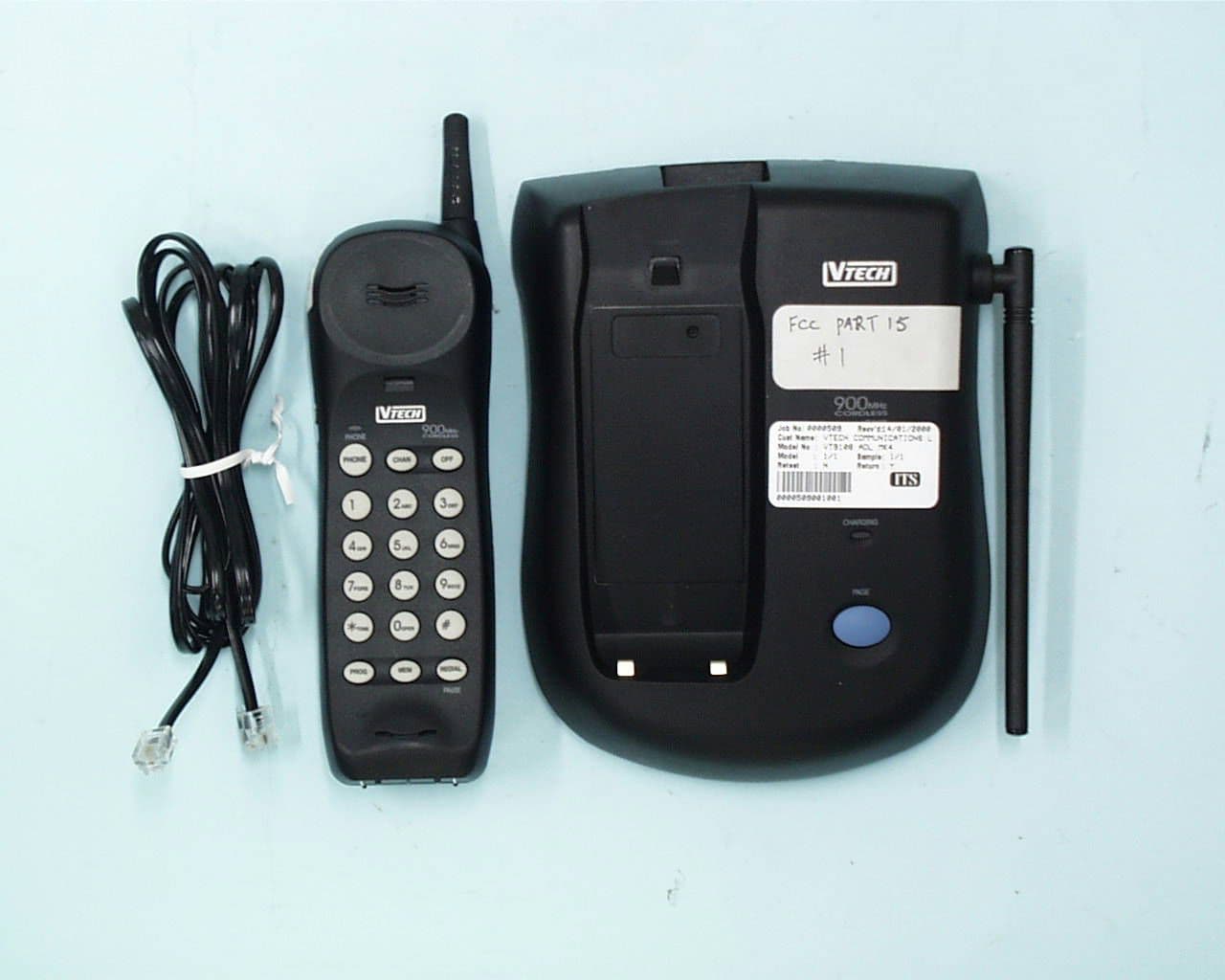 30 Channels Cordless Telephone - FCC ID EW79108 - VTech Telecommunications Ltd