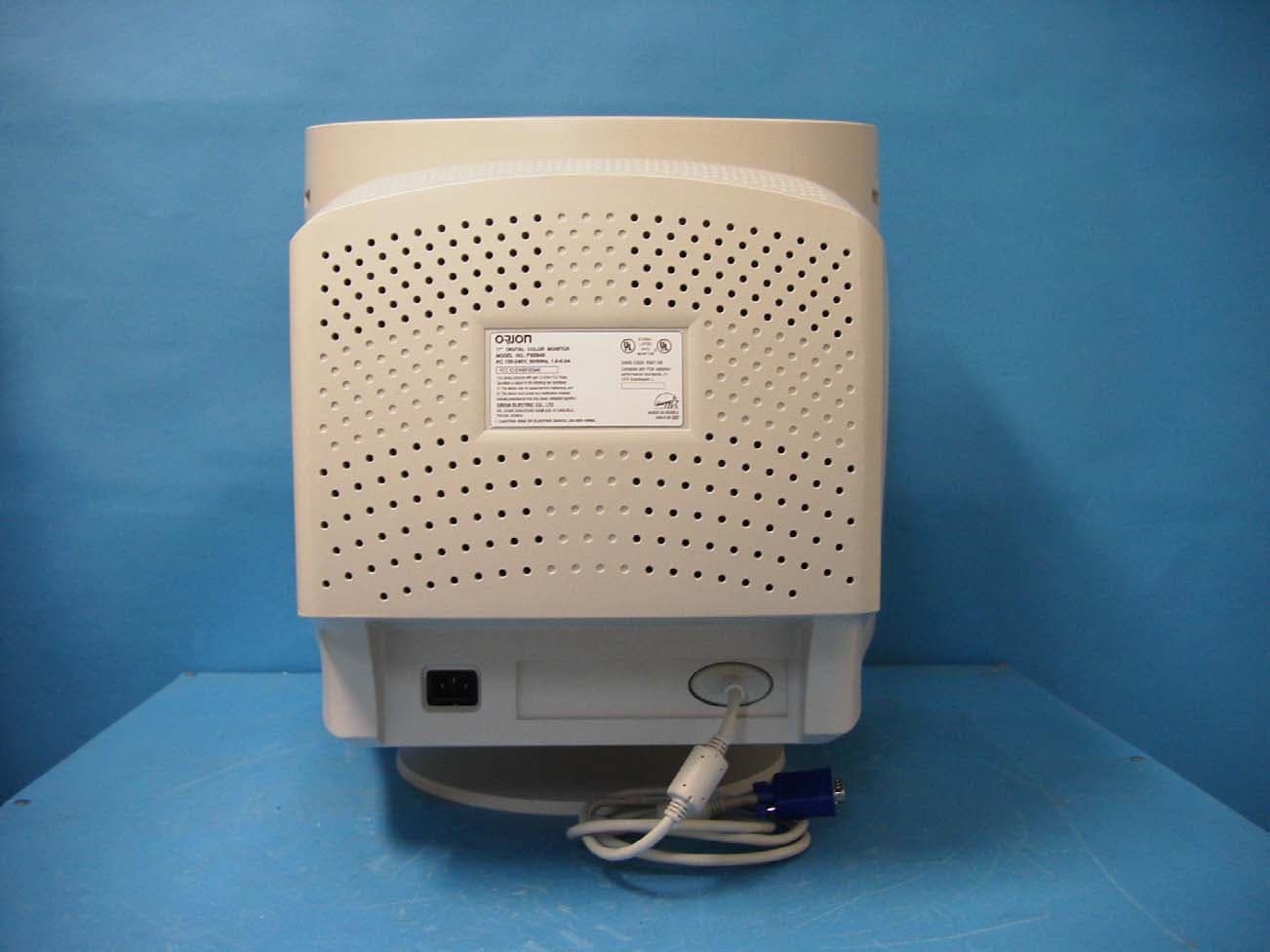 19 Inch Color Display Monitor - FCC ID EWBF9S946 - Orion Electric Co Ltd
