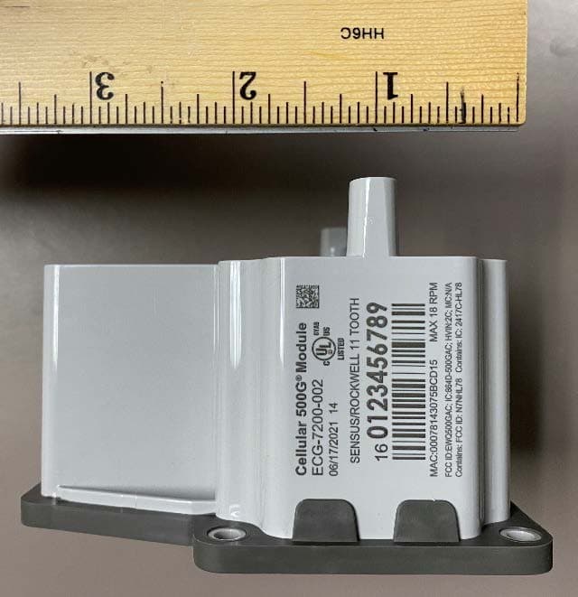 Automatic Meter Reading Transceiver Device for Utility Meters - FCC ID EWQ500GAC - Itron Inc