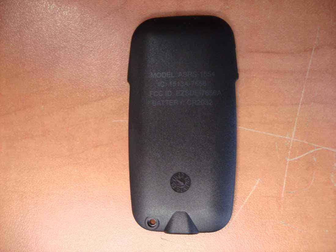 One way transmitter SST car remote starter - FCC ID EZSDEI7656A - Voxx Electronics Corporation
