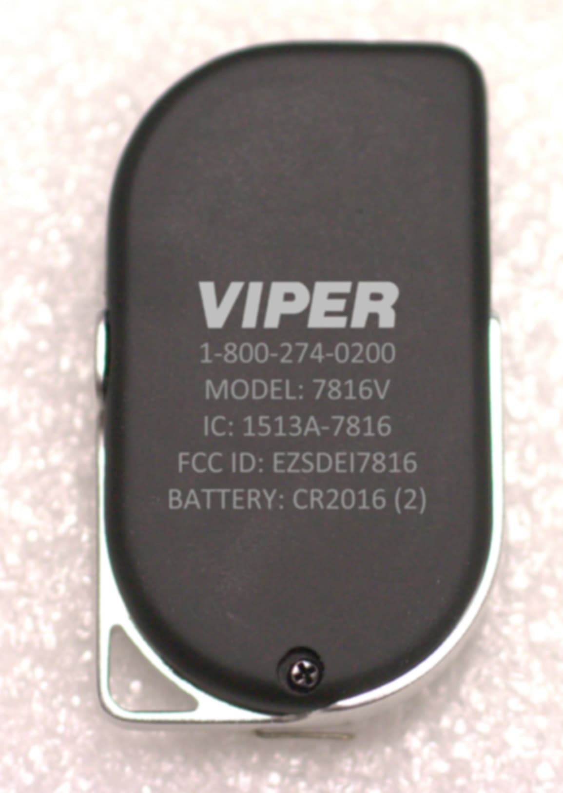 Two way transceiver SST car remote starter - FCC ID EZSDEI7816 - Voxx Electronics Corporation (2)