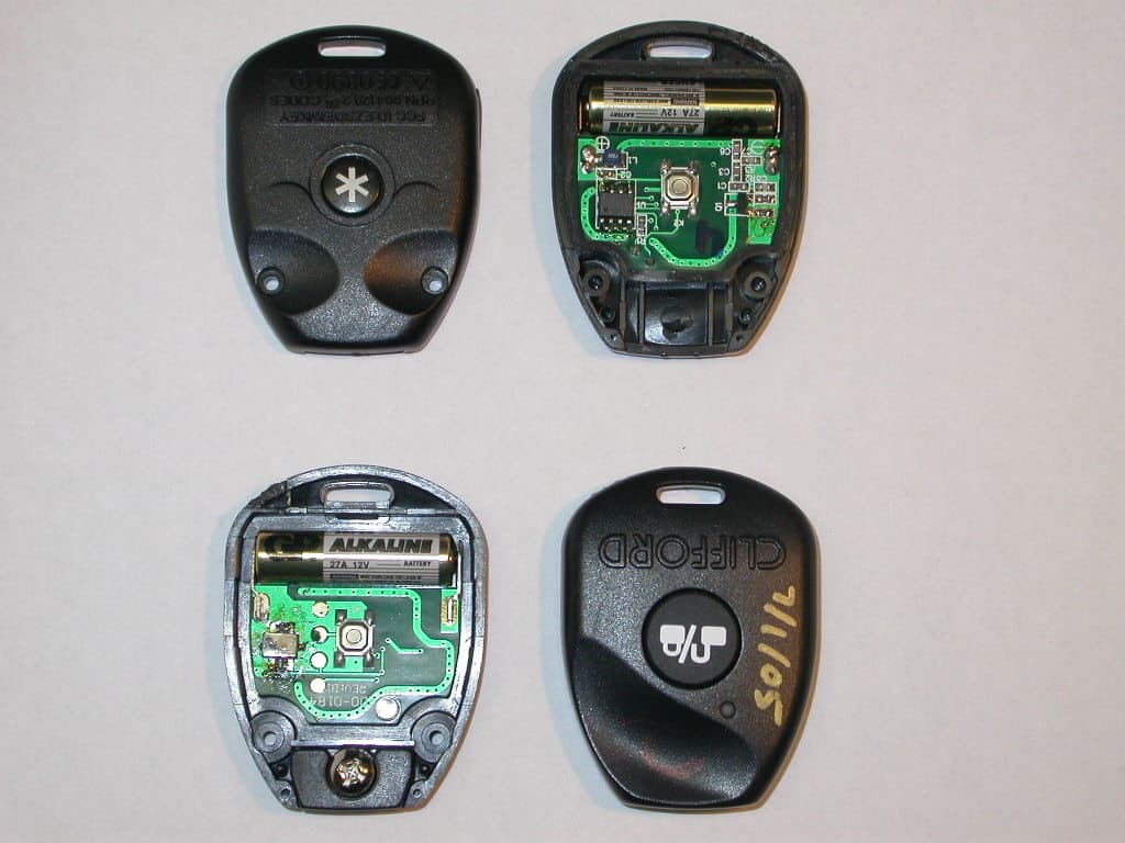 Car Alarm Remote Transmitter - FCC ID EZSDEIINKEY - Voxx Electronics Corporation