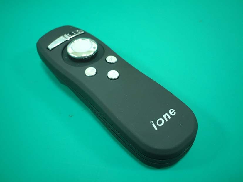 RF 2.4G Presenter Mouse - FCC ID F2QLIBRAP5U - Ione International Co., Ltd.