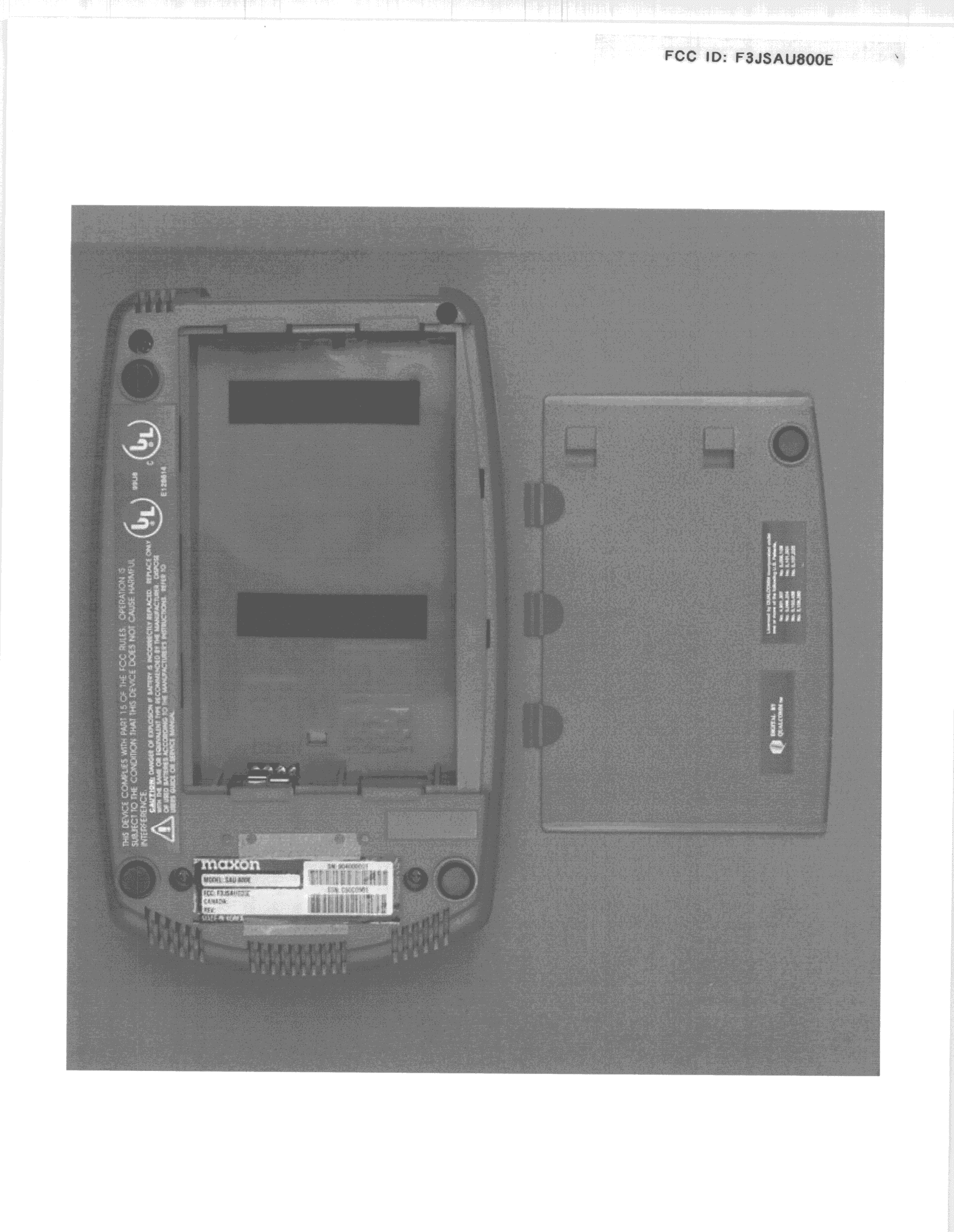 TBT - Licensed Broadcast Transmitter Worn on Body - FCC ID F3JSAU800E - Midland Radio Corporation (2)