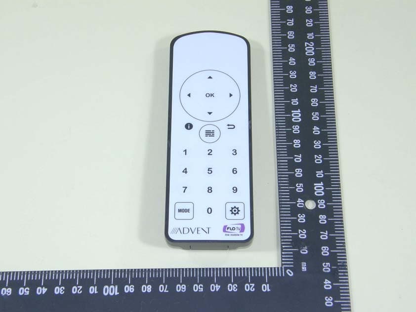 Remote Control - FCC ID F4Z4K3CR20JF01 - Forward Electronics Co Ltd