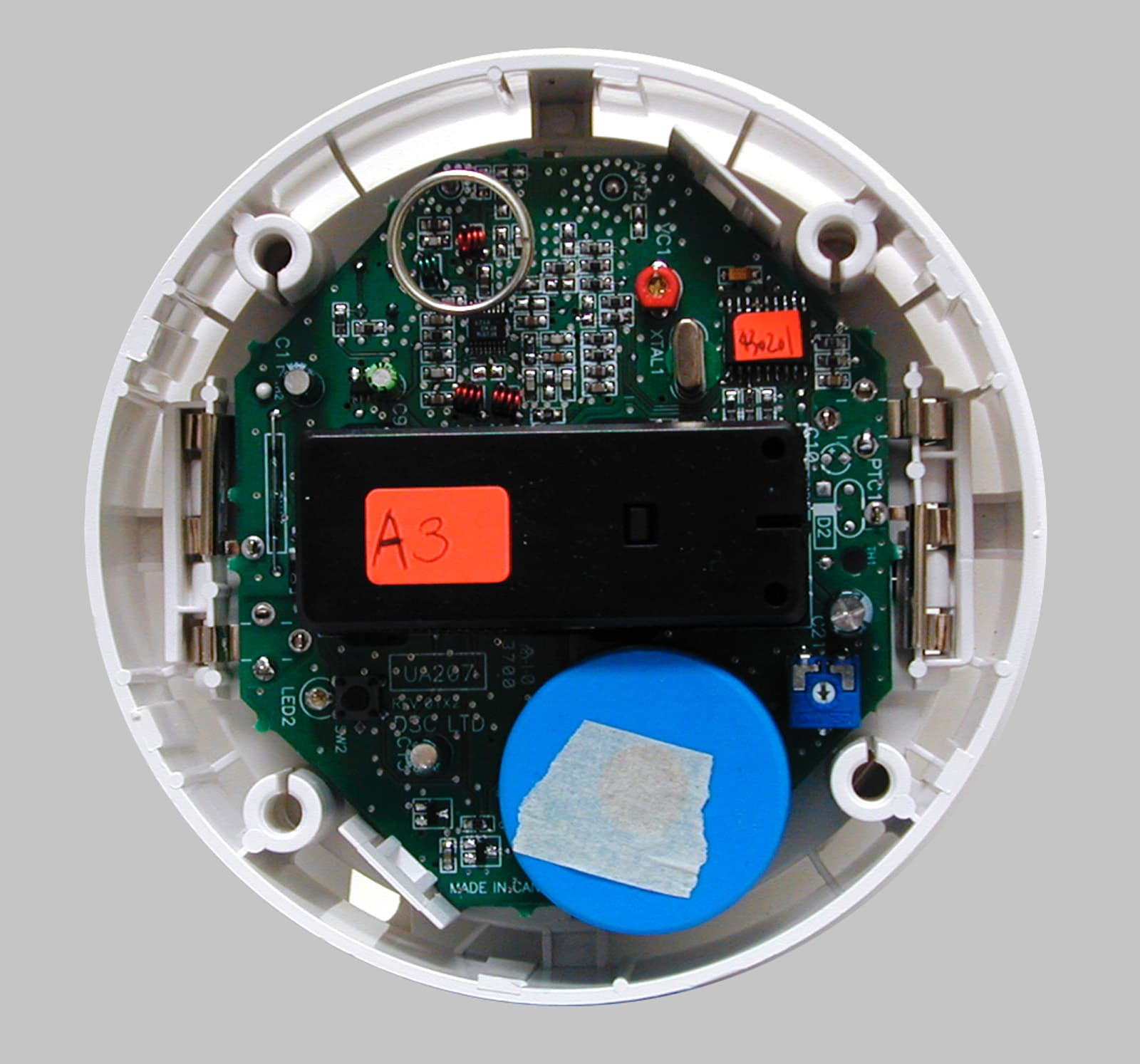 WLS906-433, WLS906-433EU & WLS906-433NA SMOKE DETE - FCC ID F5301LC906 - Tyco Safety Products Canada Ltd.