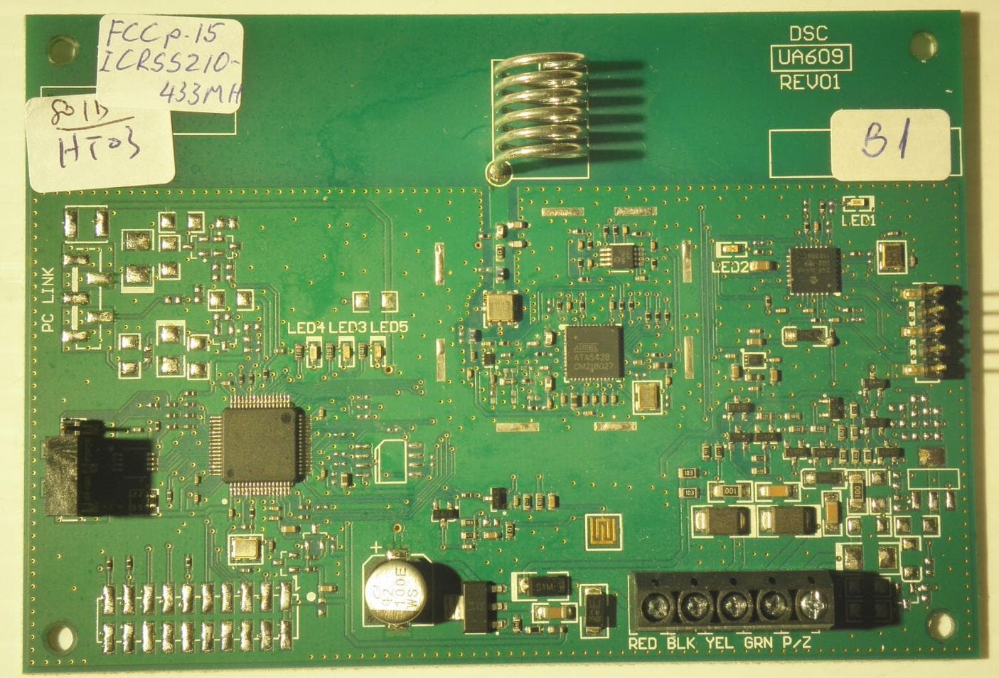 Alarm Transceiver - FCC ID F5312TR5164 - Tyco Safety Products Canada Ltd. (1)