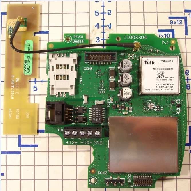 Cellular alarm communicator with 2G/3G wireless module - FCC ID F5315TL2553GRE - Tyco Safety Products Canada Ltd.