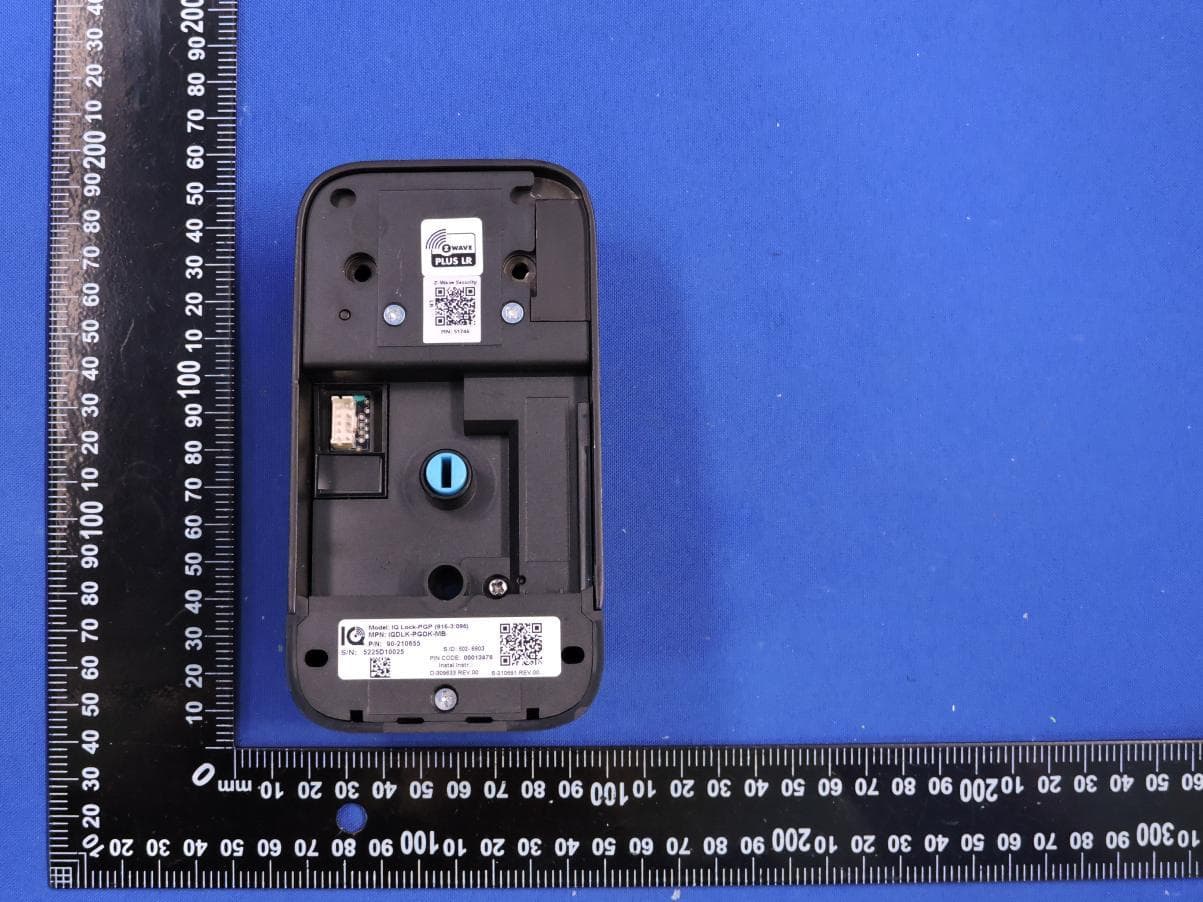 IQ Lock-PGP, IQ Lock Touch-PGP - FCC ID F53252RFLOCK - Tyco Safety Products Canada Ltd. (5)