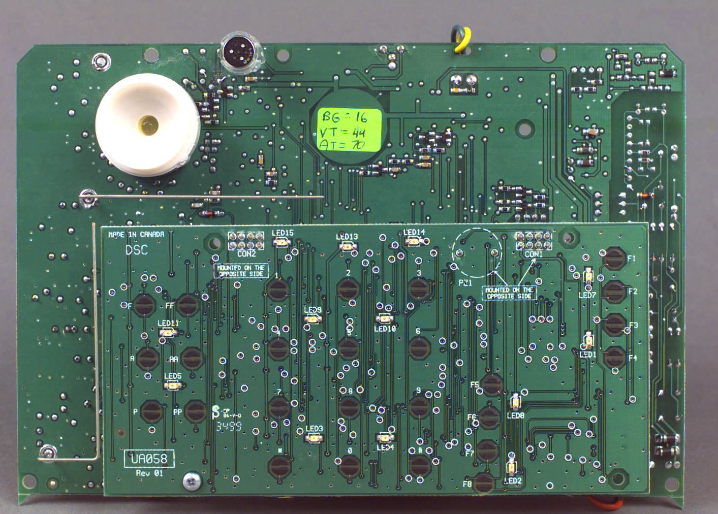 CYY - Communications Receiver used w/Pt 15 Transmitter - FCC ID F5399SS9001 - Tyco Safety Products Canada Ltd. (2)