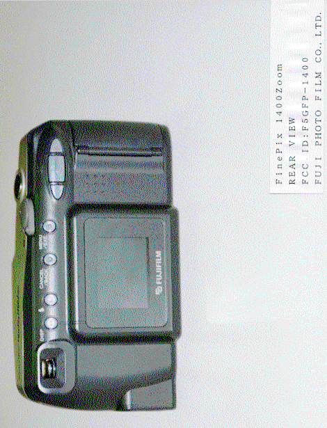 Digital Camera - FCC ID F5GFP-1400 - Fuji Photo Film Co Ltd (1)