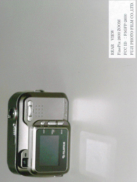 Digital Camera - FCC ID F5GFP-2600 - Fuji Photo Film Co Ltd (4)