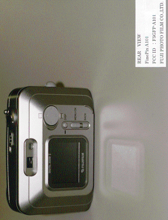 Digital Camera - FCC ID F5GFP-A101 - Fuji Photo Film Co Ltd (3)