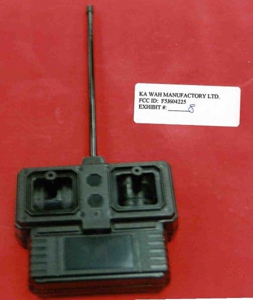 DXX - Part 15 Low Power Communication Device Transmitter - FCC ID F5J604225 - Ka Wah Manufactory Limited