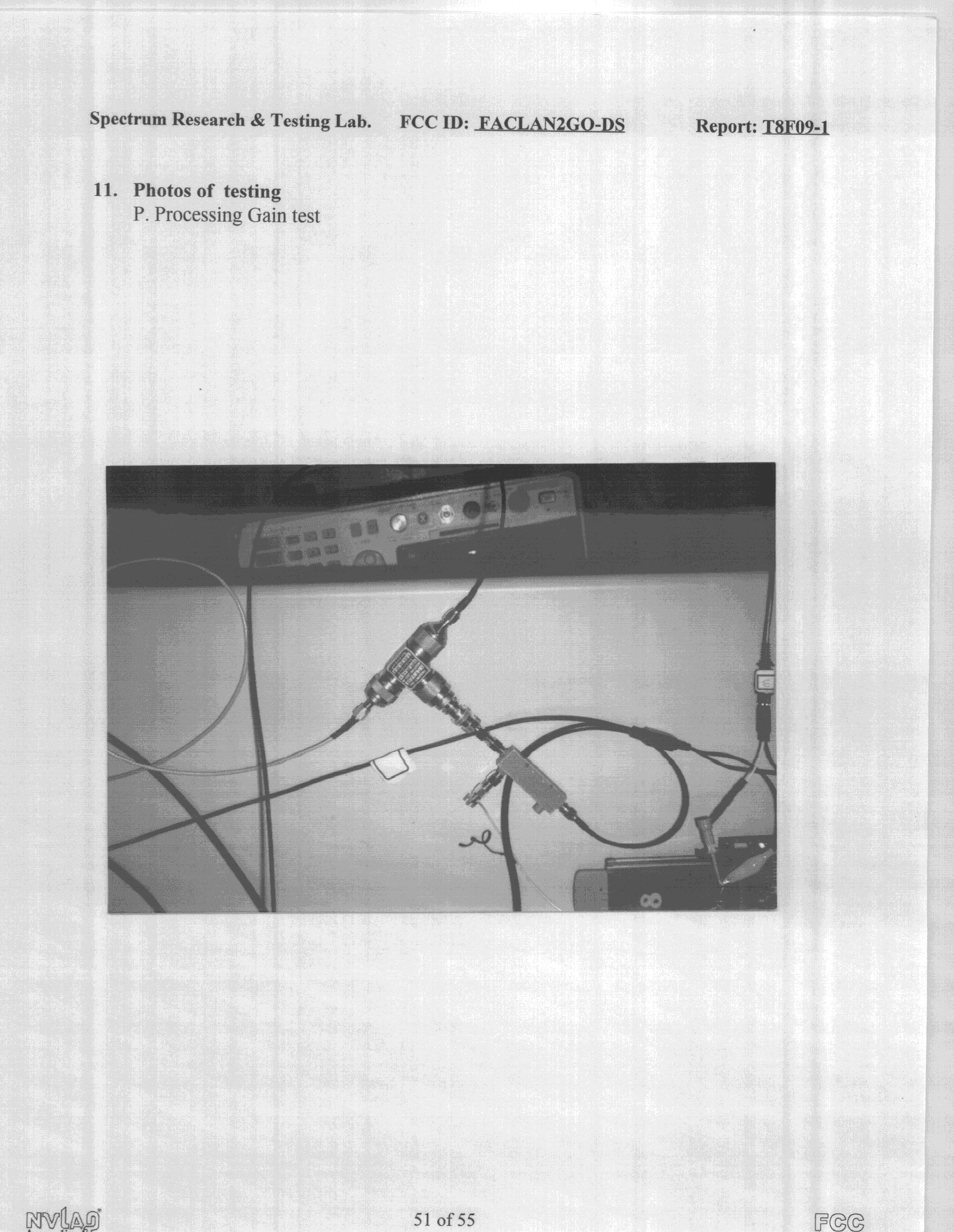 PCMCIA WLAN Card - FCC ID FACLAN2GO-DS - Computer & Communication Laboratory