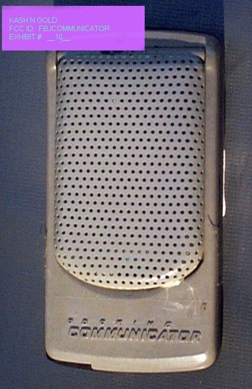 Garage Door Opener - FCC ID FBJCOMMUNICATOR - Kash N Gold Limited