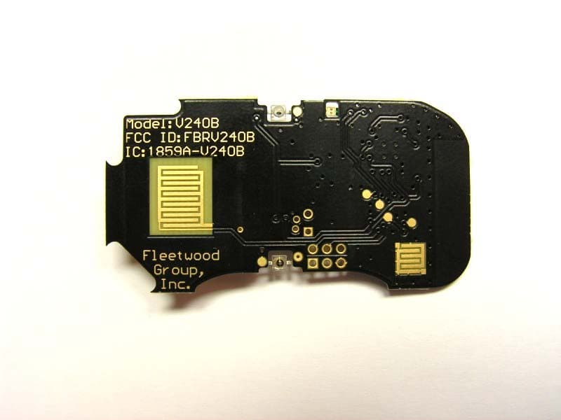 Low Power RF and IR Module - FCC ID FBRV240B - Fleetwood Group Inc (1)