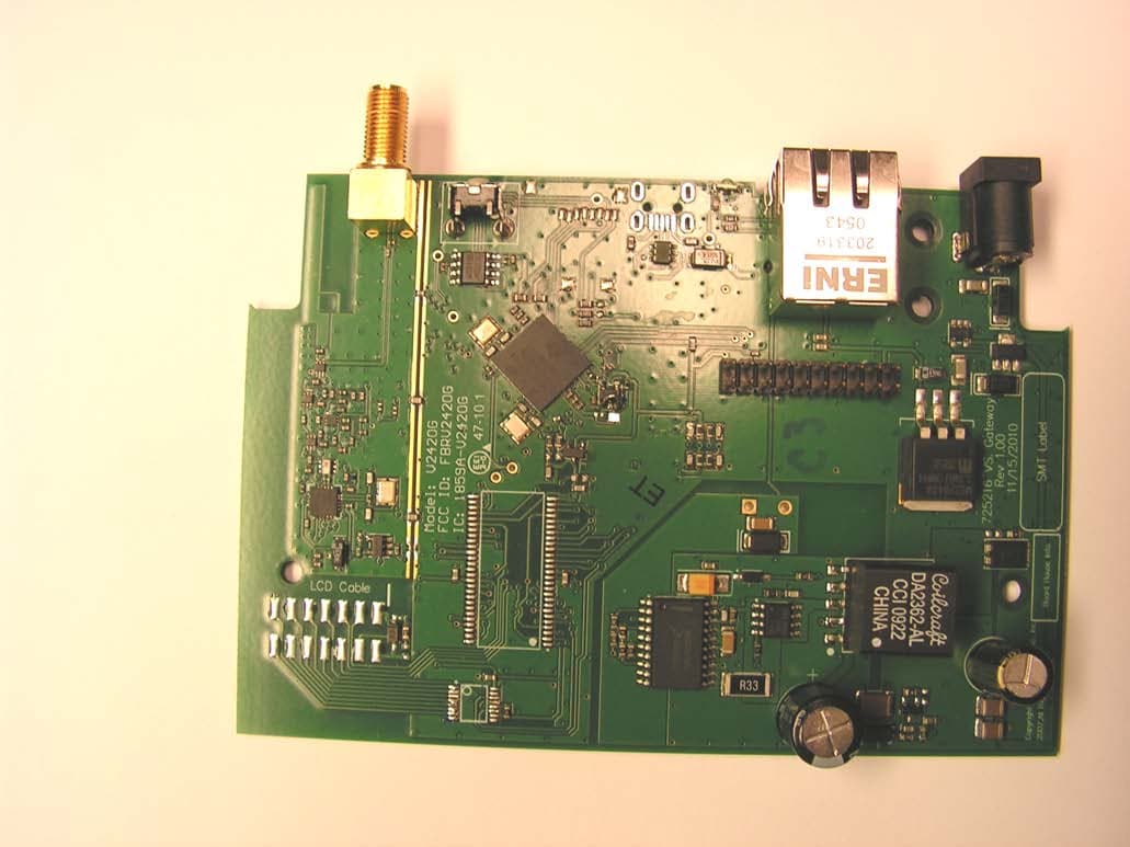 Low Power RF Module - FCC ID FBRV2420G - Fleetwood Group Inc