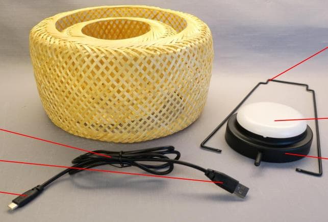 Table standing luminaire with dimmable LED - FCC ID FHO-B2105 - IKEA of Sweden AB (4)