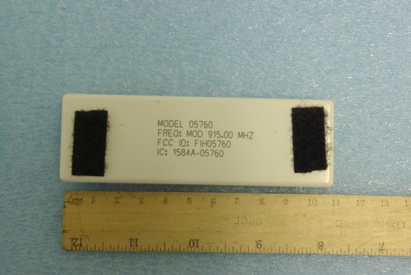 LOW POWER TRANSMITTER - FCC ID FIH05760 - TransCore