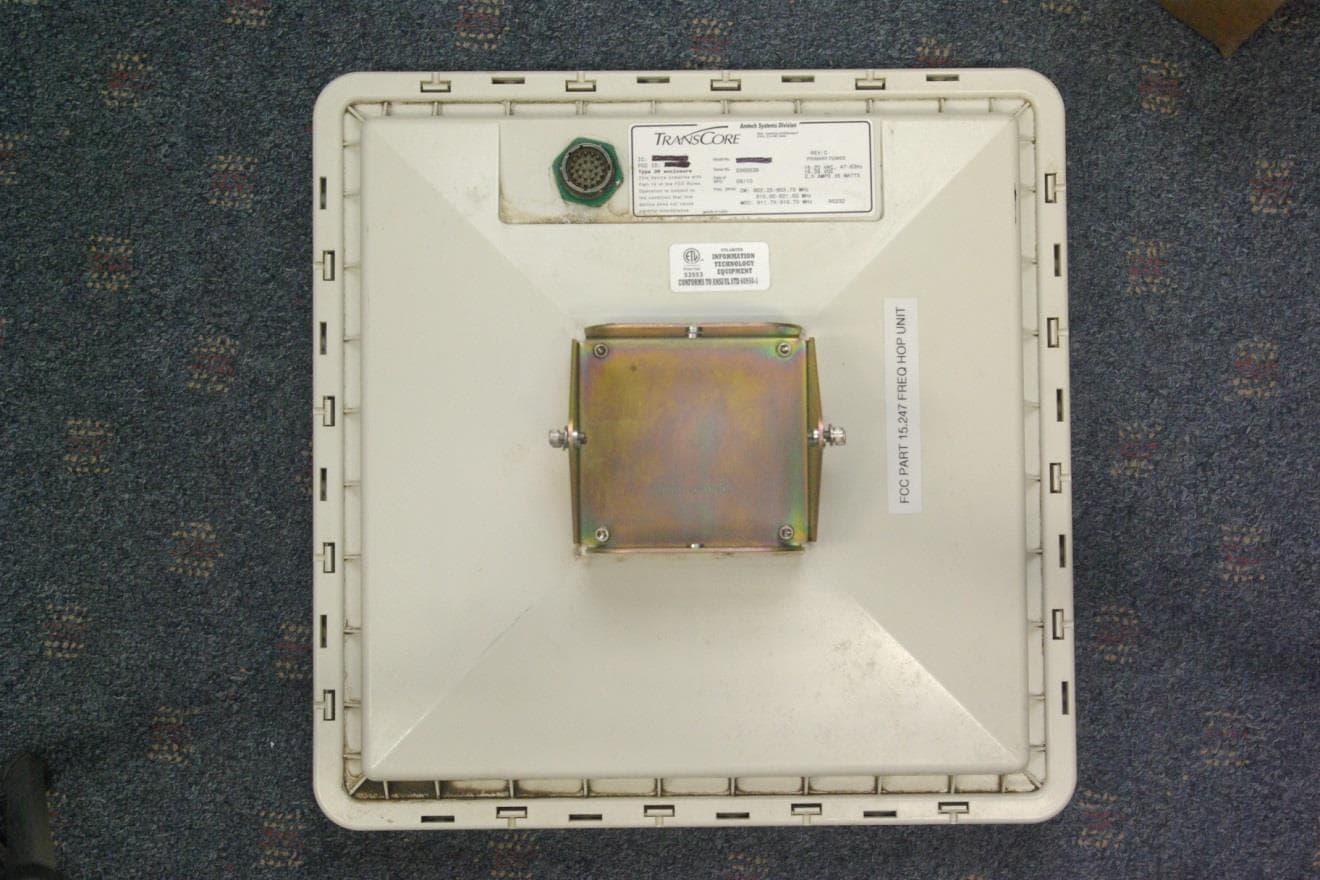 Digital Spread Spectrum Transceiver 902-928 MHz - FCC ID FIH05939 - TransCore