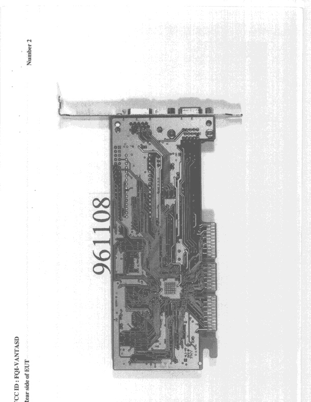 VGA Card - FCC ID FQI-VANTASD - Joytech Computer Co Ltd (2)