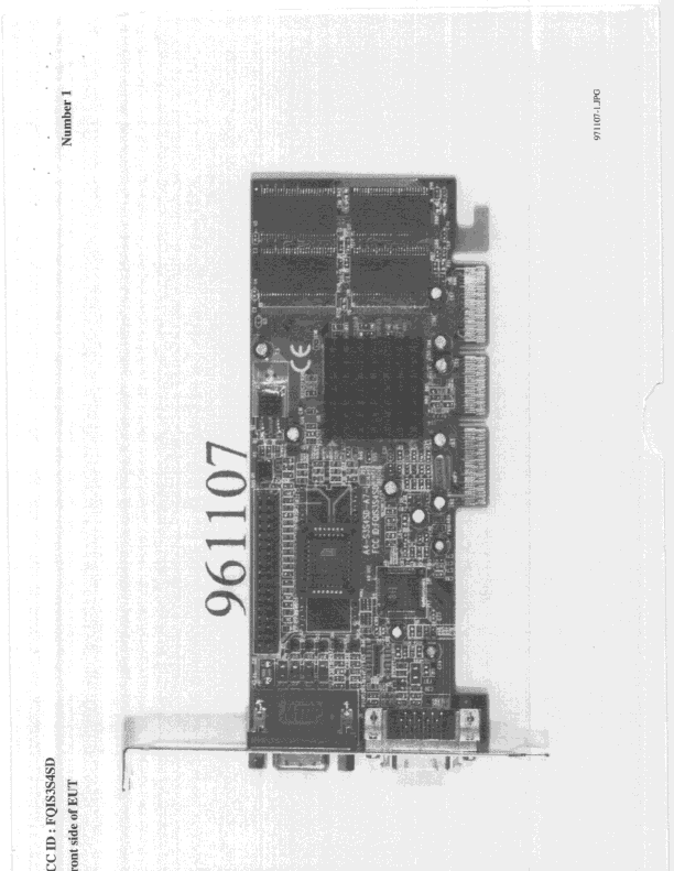 VGA Card - FCC ID FQIS3S4SD - Joytech Computer Co Ltd (2)