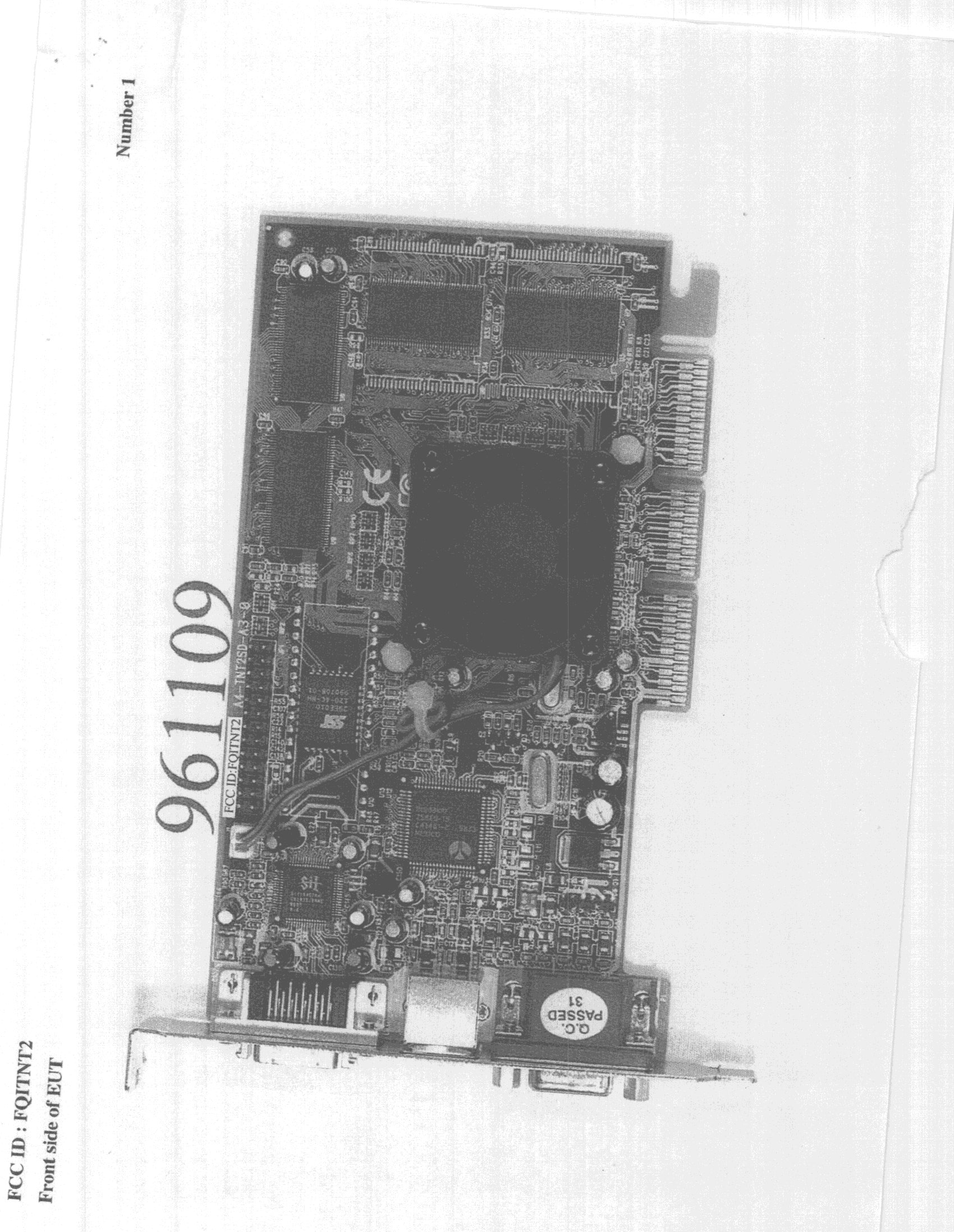Graphics Sound Card - FCC ID FQITNT2 - Joytech Computer Co Ltd (2)