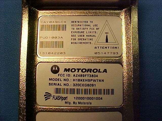 VHF Transceiver - FCC ID FRW2000-VHFA - Wulfsberg Electronics Division (5)