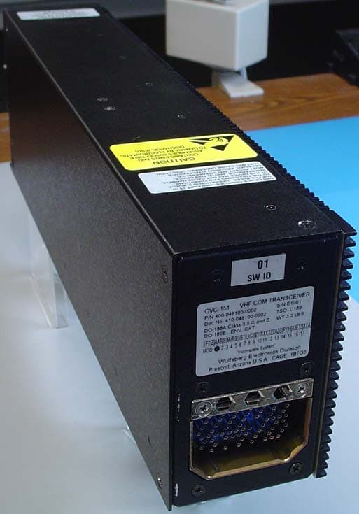 VHF ATC Communication Transceiver - FCC ID FRWCVC-151 - Wulfsberg Electronics Division (3)