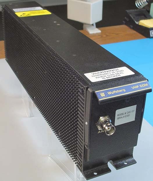 VHF ATC Communication Transceiver - FCC ID FRWCVC-151 - Wulfsberg Electronics Division (2)