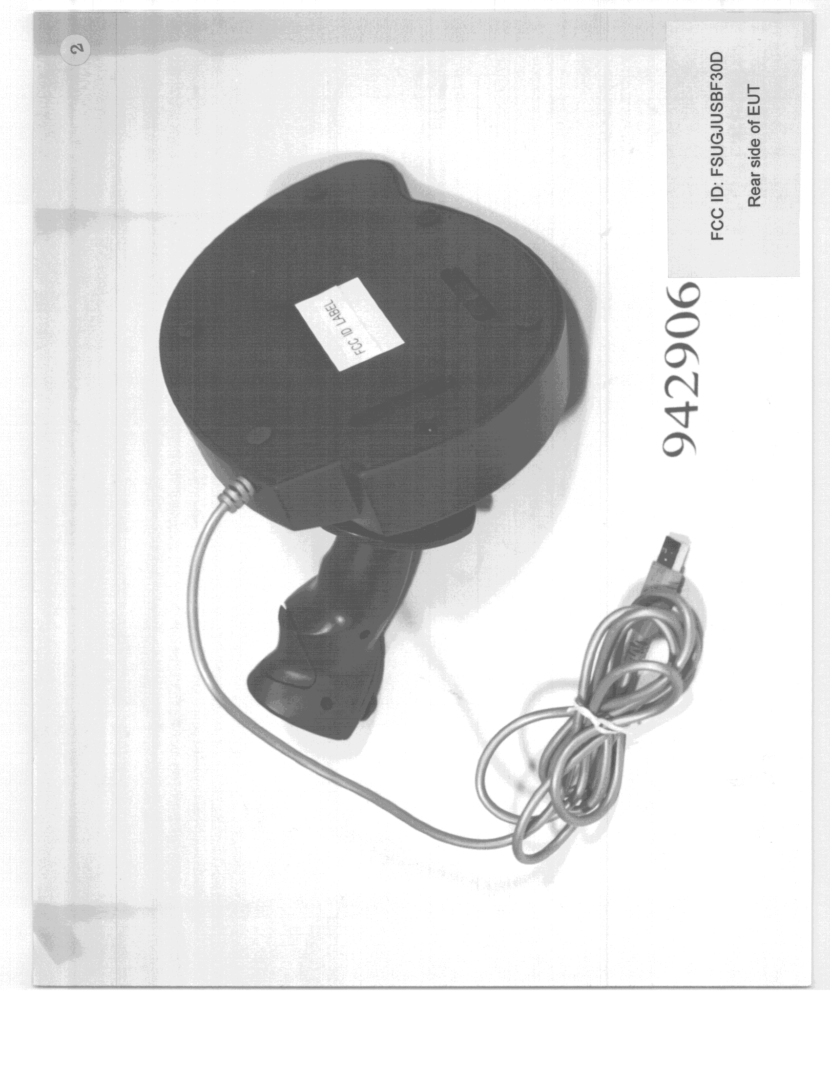 Joystick  Model: MaxFighter USB F-30D - FCC ID FSUGJUSBF30D - KYE SYSTEMS CORP. (2)