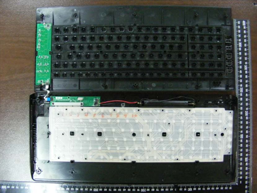 wireless keyboard for PCs - FCC ID FSUGKZHE - KYE SYSTEMS CORP. (5)