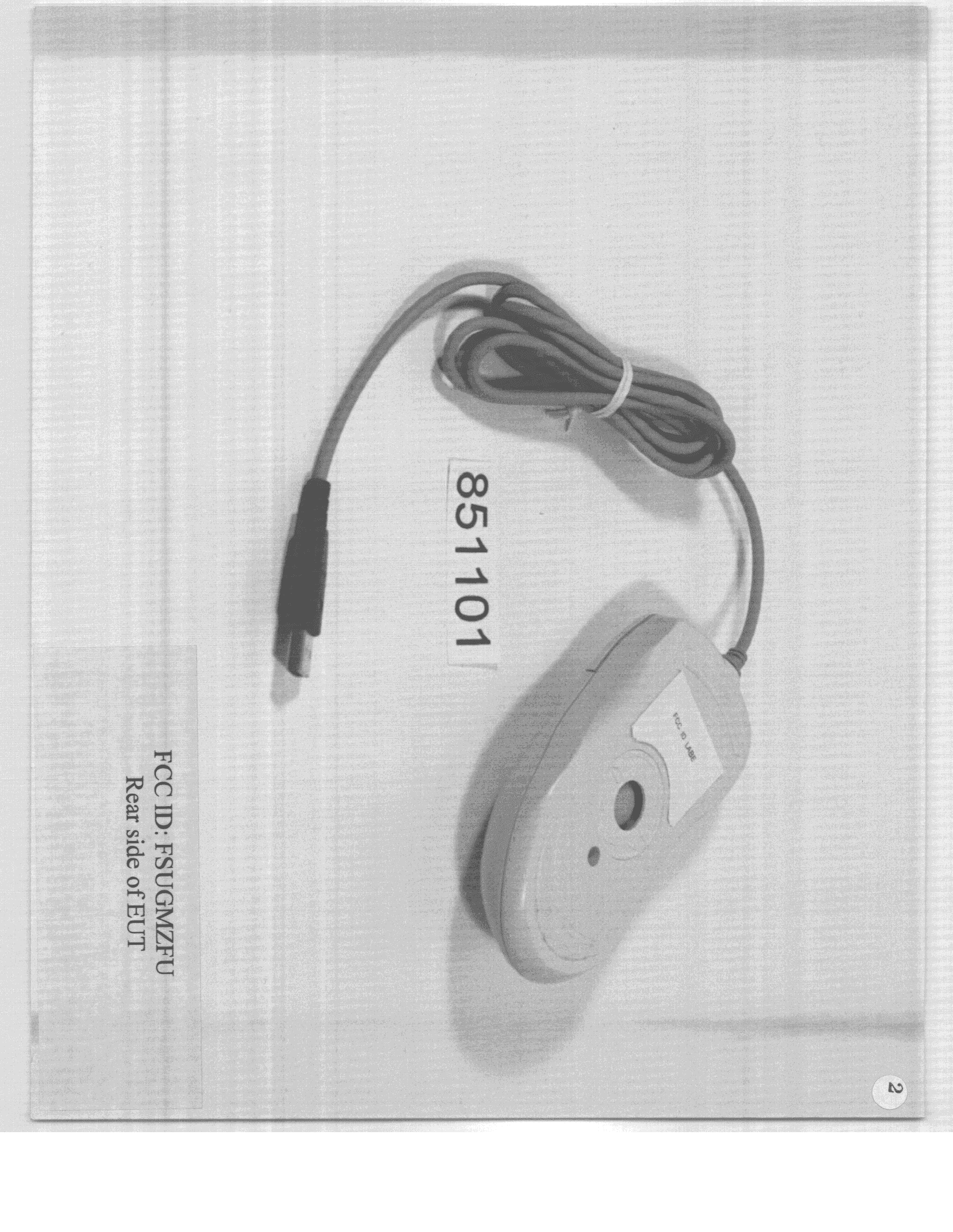 JBP - Part 15 Class B Computing Device Peripheral - FCC ID FSUGMZFU - KYE SYSTEMS CORP.