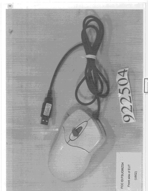 Mouse - FCC ID FSUGMZG4 - KYE SYSTEMS CORP. (3)