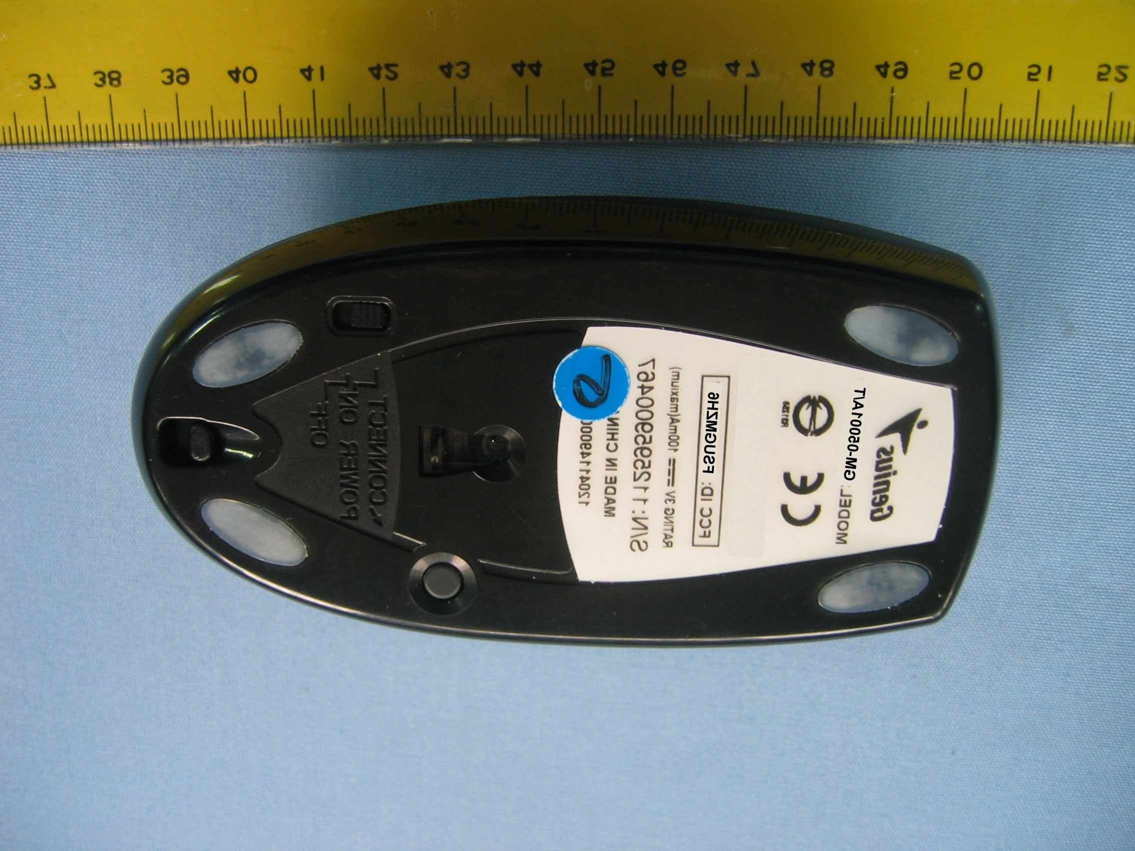 WIRELESS MOUSE - FCC ID FSUGMZH6 - KYE SYSTEMS CORP. (2)