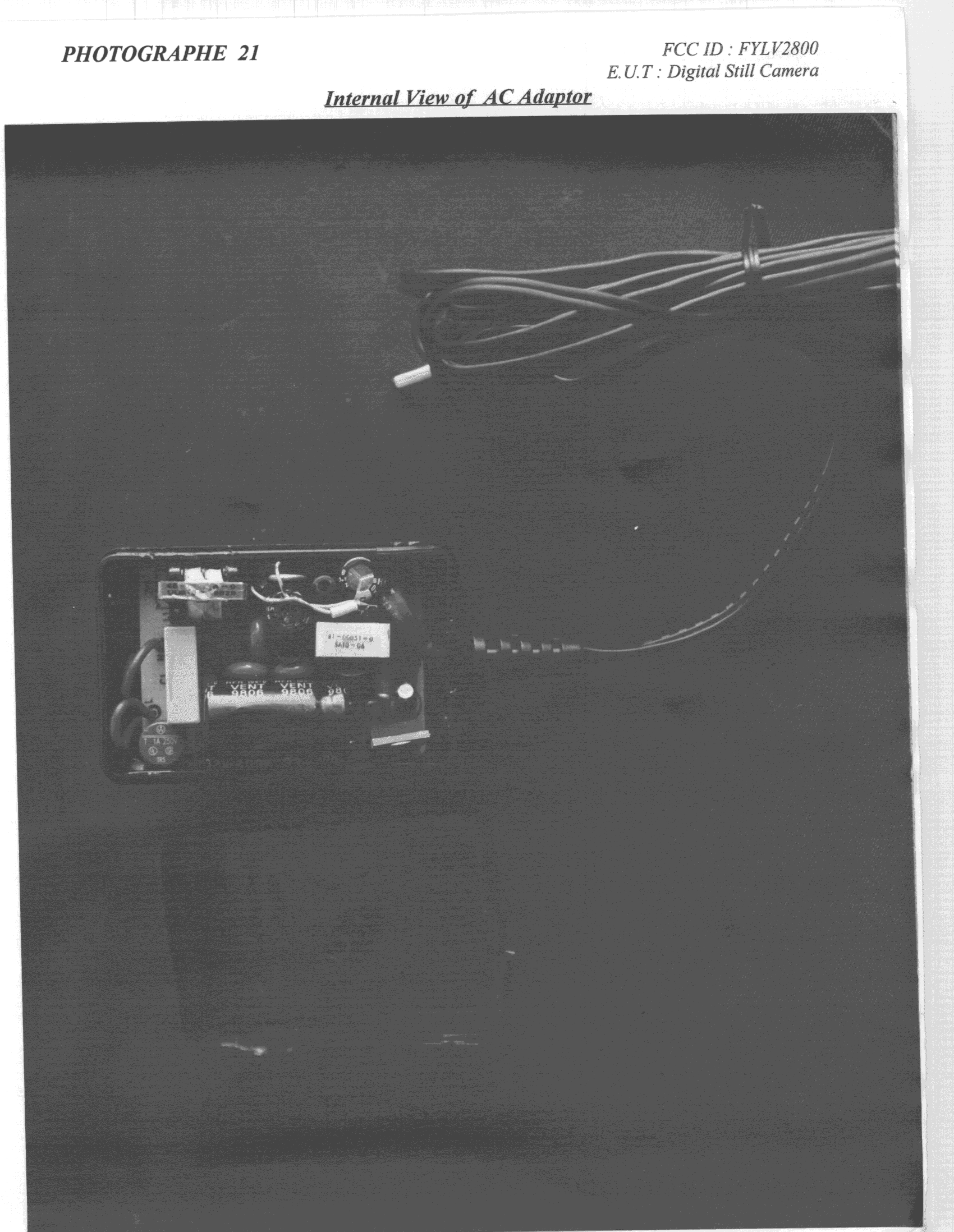 JBP - Part 15 Class B Computing Device Peripheral - FCC ID FYLV2800 - Sampo Corporation (3)