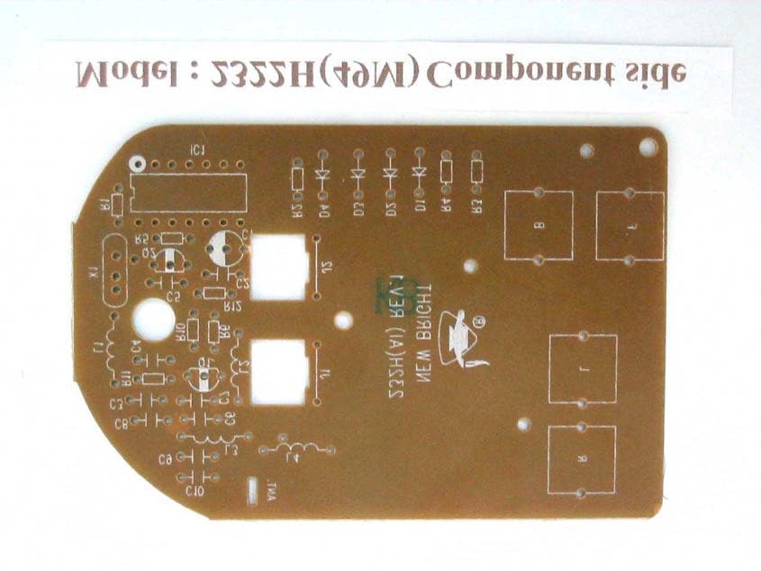 Remote Control Toy Transmitter - FCC ID G6D2322H - New Bright Industrial Co Ltd (2)