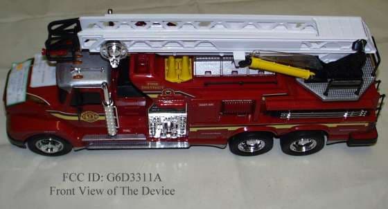 Radio Control Toy Vehicle RX - FCC ID G6D3311A - New Bright Industrial Co Ltd