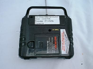RC Toy Transmitter - FCC ID G6D627HS - New Bright Industrial Co Ltd