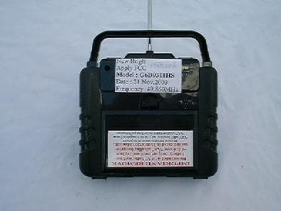 Remote Control Toy Transmitter - FCC ID G6D9311HS - New Bright Industrial Co Ltd