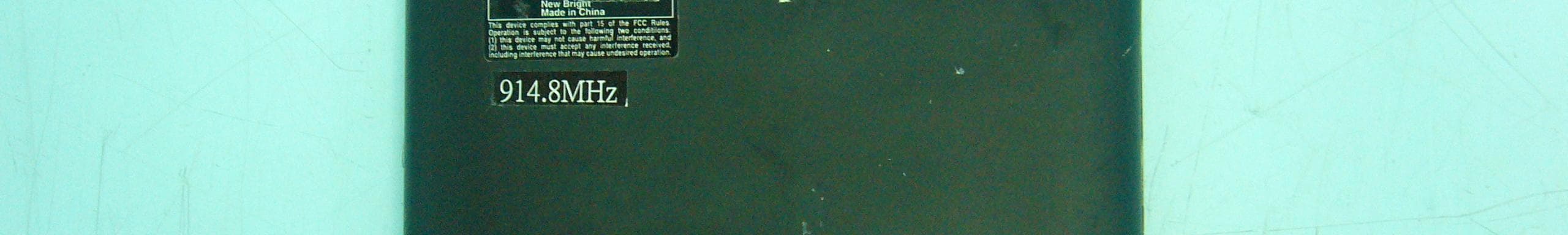 Radio Control Toy Transmitter - FCC ID G6DBT44-1 - New Bright Industrial Co Ltd (2)