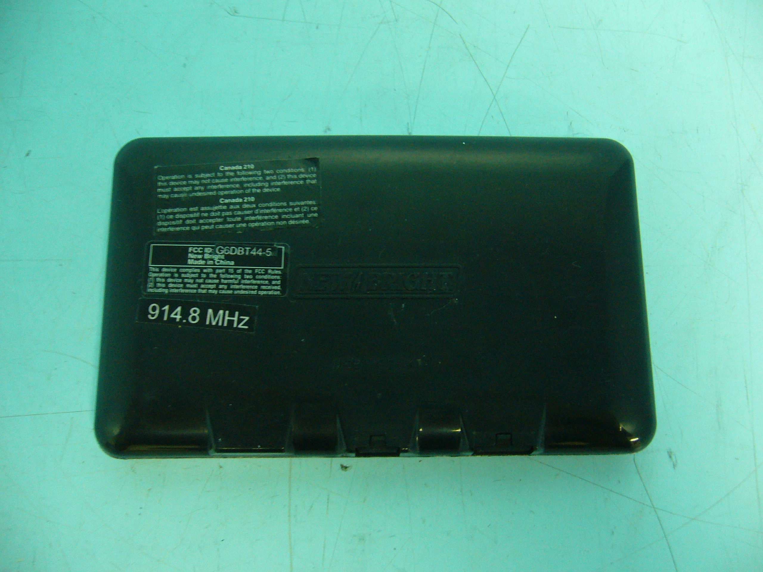 RC Toy Transmitter - FCC ID G6DBT44-5 - New Bright Industrial Co Ltd (2)