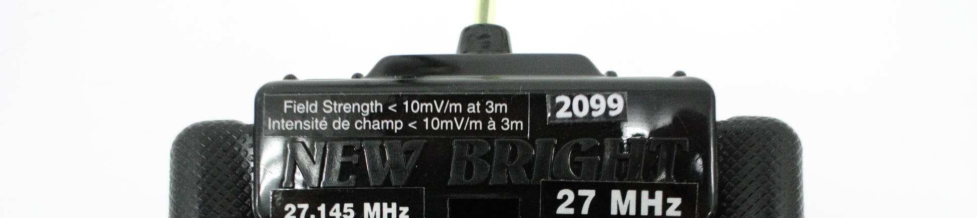 Radio Control Toy Transmitter - FCC ID G6DG31H-2 - New Bright Industrial Co Ltd (5)