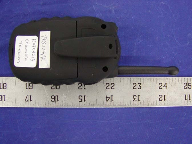 22 Channel 2-Way Radio - FCC ID GAFFRS22SPR - Columbia Telecommunications Group Inc (1)