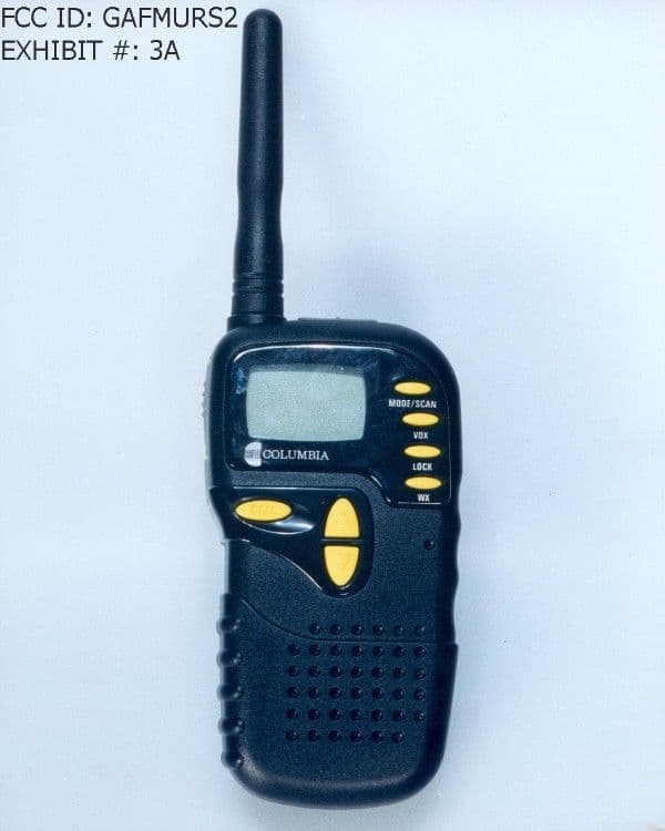 FM Transceiver - FCC ID GAFMURS2 - Columbia Telecommunications Group Inc